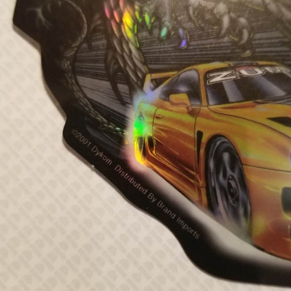 '01 DYKOM ZUM prism vending mach sticker - Picture 4 of 5